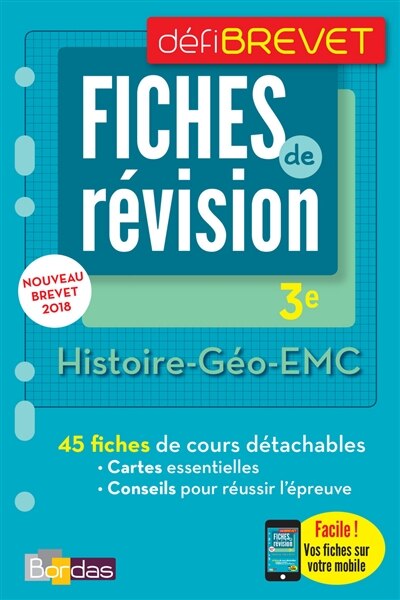 Front cover_Histoire géo, EMC, 3e