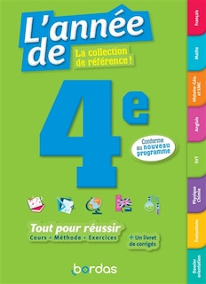 Front cover_L' année de 4e