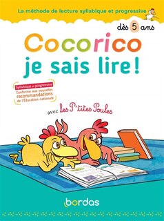 Front cover_Cocorico je sais lire ! avec les p'tites poules : dès 5 ans