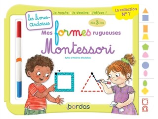 Front cover_Mes formes rugueuses Montessori : dès 3 ans