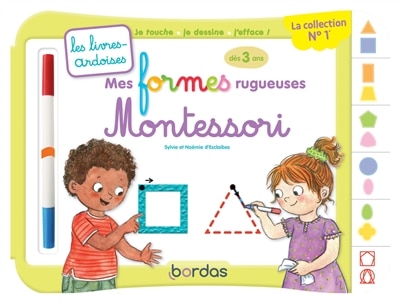 Mes formes rugueuses Montessori: dès 3 ans