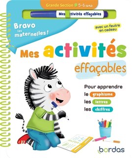 Couverture_Bravo les maternelles ! : mes activités effaçables : grande section, 5-6 ans