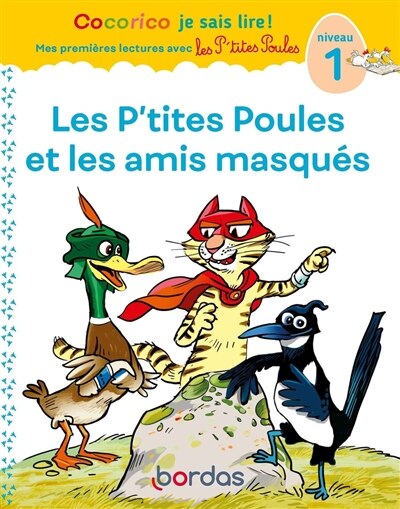Couverture_Les p'tites poules et les amis masqués