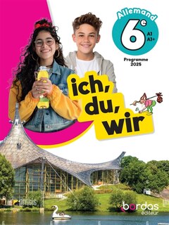 Couverture_Ich, du, wir 6e : allemand A1-A+ : programme 2025