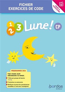 Couverture_1, 2, 3 lune ! CP, fichier exercices de code