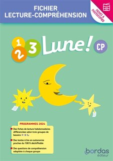Front cover_1, 2, 3 lune ! CP, fichier lecture-compréhension