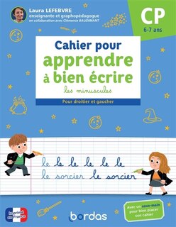 Couverture_Cahier pour apprendre &agrave; bien &eacute;crire CP, 6-7 ans