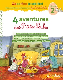 Couverture_4 aventures des p'tites poules