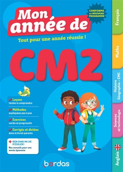 Couverture_Mon ann&eacute;e de CM2