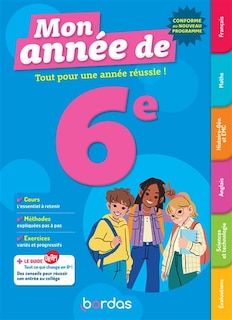 Couverture_Mon ann&eacute;e de 6e