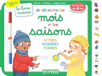 Front cover_Je d&eacute;couvre les mois et les saisons