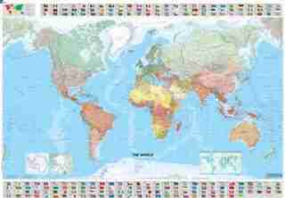 Michelin The World Map (laminated, Rolled) de Michelin Travel & Lifestyle