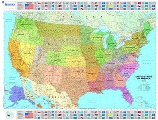 Front cover_Michelin Map USA Political  14761  (p, Rolled)