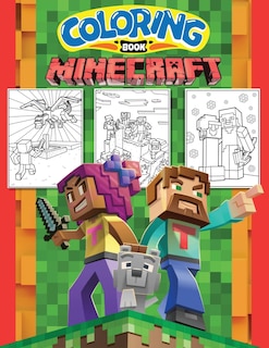 Front cover_Minecraft Coloring Book