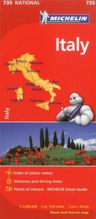 Front cover_Michelin Italy Map 735