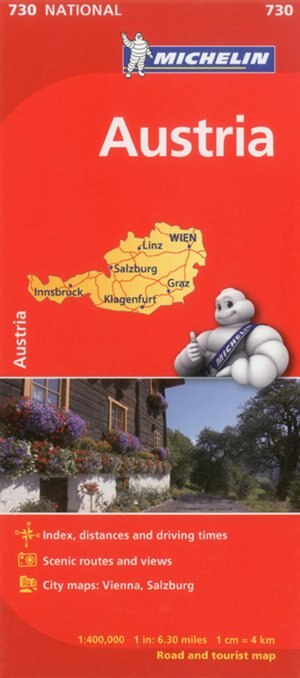 Front cover_Michelin Austria Map 730