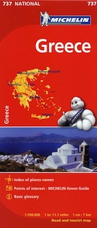 Front cover_Michelin Greece Map 737
