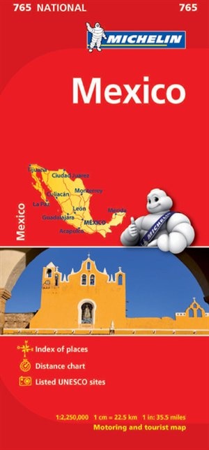 Couverture_Michelin Mexico Map 765