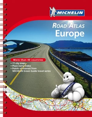 Front cover_Michelin Road Atlas Europe