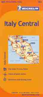 Michelin Italy: Central / Italie: Centre Map 563 de Michelin Michelin