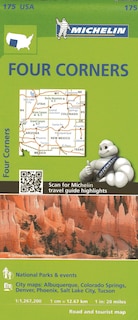 Front cover_Michelin USA Four Corners Map 175