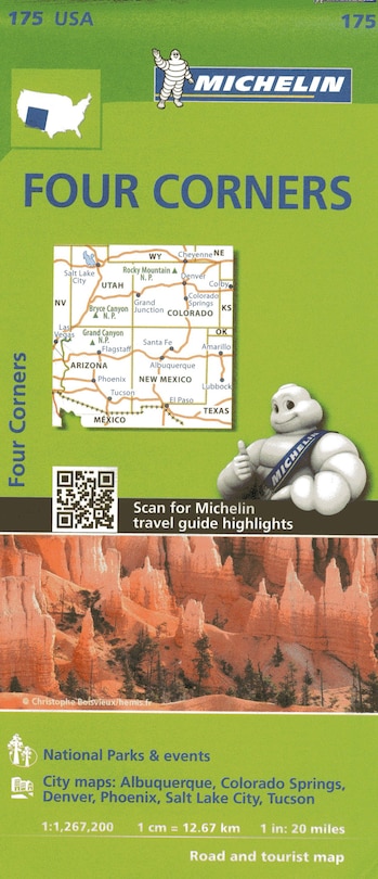 Front cover_Michelin USA Four Corners Map 175