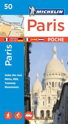 Michelin Paris Pocket Map 50 (plan Poche)