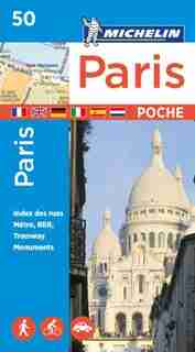 Michelin Paris Pocket Map 50 (plan Poche) de Michelin Michelin