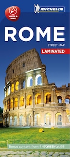 Couverture_Michelin Rome City Map - Laminated