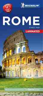 Michelin Rome City Map - Laminated de Michelin Michelin