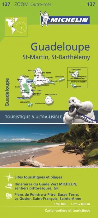 Couverture_Michelin Zoom Guadeloupe Map 137