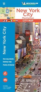 Couverture_Michelin New York City Manhattan Map 11