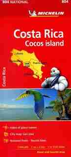 Michelin Costa Rica Map 804 de Michelin