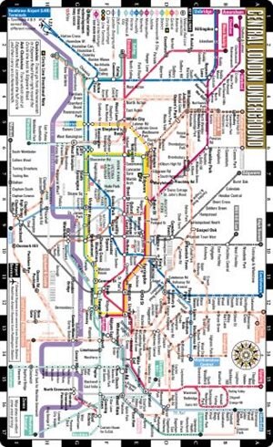 Front cover_Streetwise London Underground Map