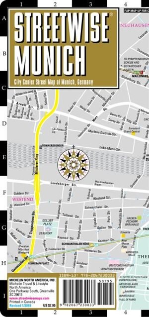 Front cover_Streetwise Munich Map