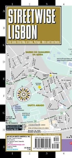 Streetwise Lisbon Map