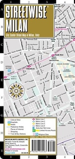 Front cover_Streetwise Milan Map