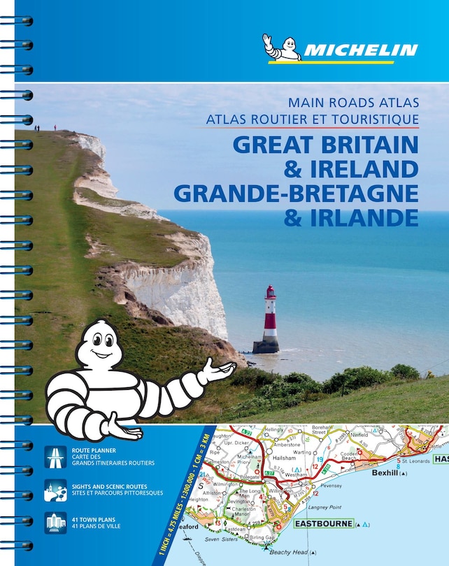 Front cover_Michelin Great Britain & Ireland Road Atlas/Grande-Bretagne Atlas  Eng/Fr