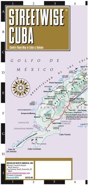 Front cover_Streetwise Cuba Map