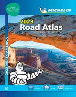 Michelin North America Road Atlas 2023, 21ed: Usa - Canada - Mexico de Michelin