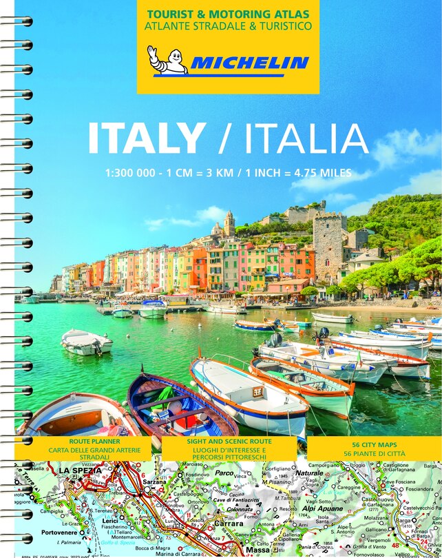 Front cover_Michelin Italy Road Atlas