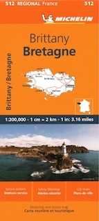 Couverture_France: Brittany Map 512