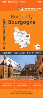 Front cover_France: Burgundy Map 519
