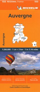 Front cover_France: Auvergne, Limousin Map 522