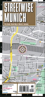 Front cover_Streetwise Munich Map - Laminated City Center Street Map of Munich, Germany