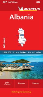 Front cover_Michelin Map Albania
