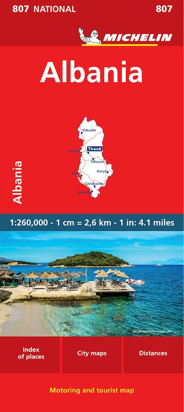 Front cover_Michelin Map Albania