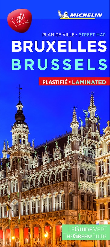 Couverture_Michelin Brussels City Map - Laminated