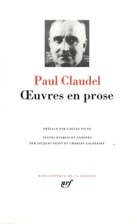 Front cover_Oeuvres en prose