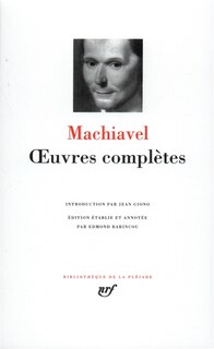 Couverture_Oeuvres complètes ; La Mandragore ; Le Prince